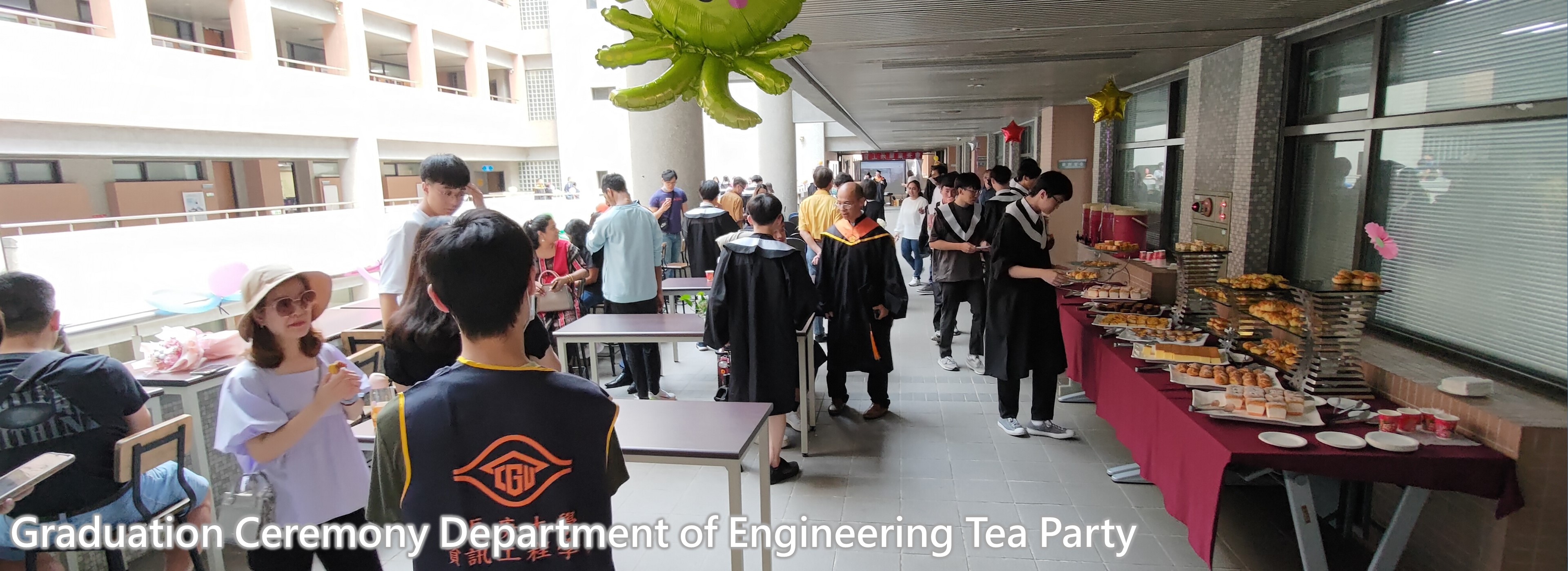 20230603Graduation Ceremony Department of Engineering Tea Party