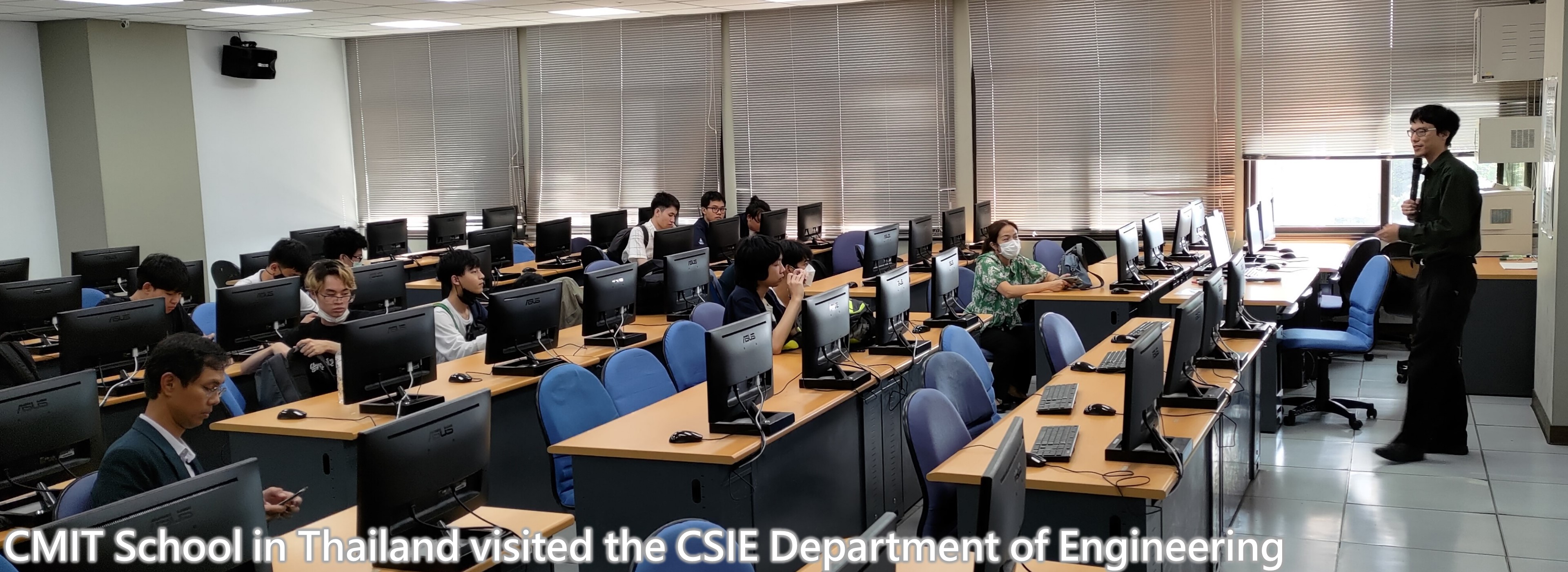 CMIT School in Thailand visited the CSIE Department of Engineering